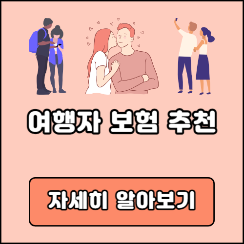 여행자보험 추천 비교 단기 장기